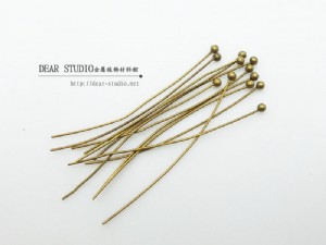 40mm珠針(青銅色)
